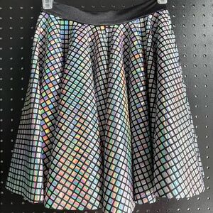 Blackmilk Sample Cube Evil Skater Skirt size S